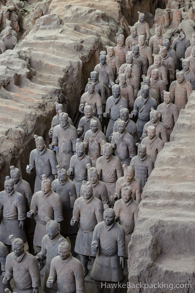 Terracotta Army Pit #1 - HawkeBackpacking.com